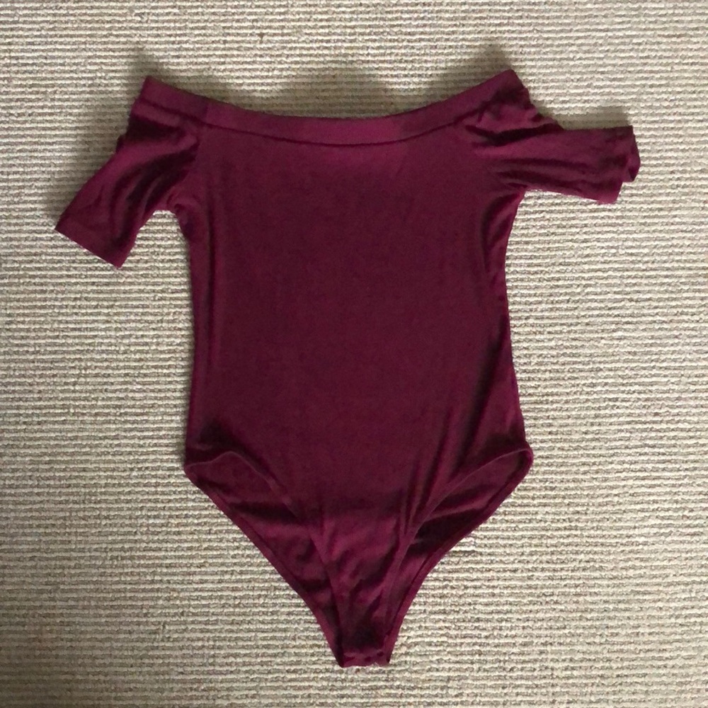 Off the shoulder bodysuit